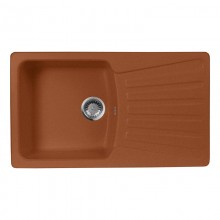 Кухонная мойка AquaGranitEx терракот M-12(307)