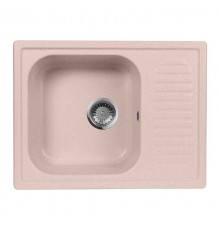 Кухонная мойка AquaGranitEx розовый M-13(315)