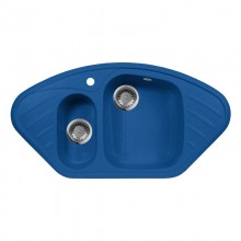 Кухонная мойка AquaGranitEx синий M-14(323)