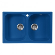 Кухонная мойка AquaGranitEx синий M-15(323)