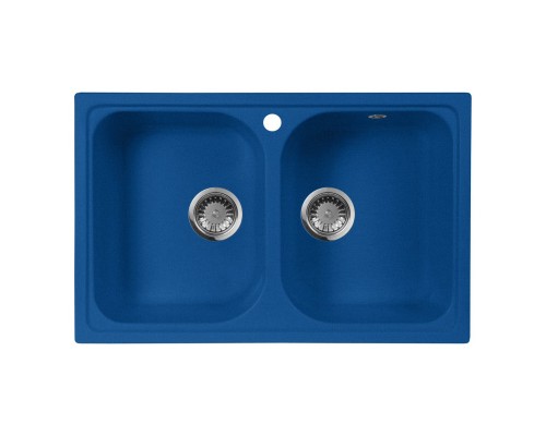 Кухонная мойка AquaGranitEx синий M-15(323)