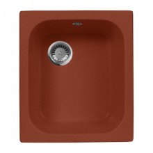 Кухонная мойка AquaGranitEx красный марс  M-17(334)