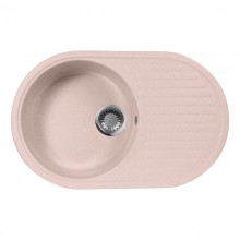 Кухонная мойка AquaGranitEx розовый M-18(315)