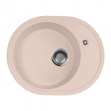 Кухонная мойка AquaGranitEx розовый M-18L(315)