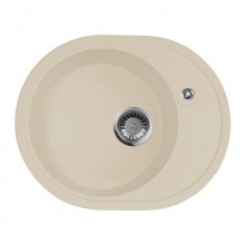 Кухонная мойка AquaGranitEx бежевый M-18L(328)