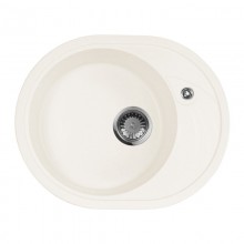 Кухонная мойка AquaGranitEx белый M-18L(331)