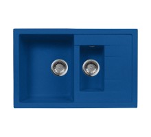 Кухонная мойка AquaGranitEx синий M-21K(323)