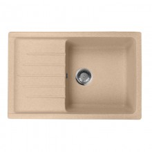 Кухонная мойка AquaGranitEx песочный M-27(302)