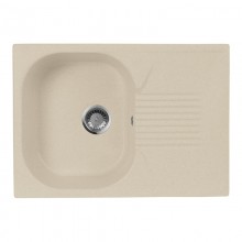 Кухонная мойка AquaGranitEx бежевый M-70(328)