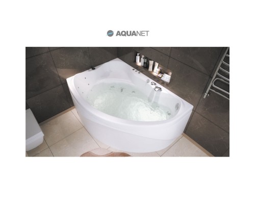 Акриловая ванна 160,4x110 см левая Aquanet Jamaica 00205486