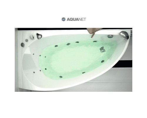 Акриловая ванна 168,5x89,5 см левая Aquanet Augusta 00205463