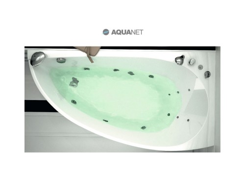 Акриловая ванна 168,5x89,5 см правая Aquanet Augusta 00205467