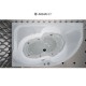 Акриловая ванна 169,5,x105 см левая Aquanet Allento 00205221