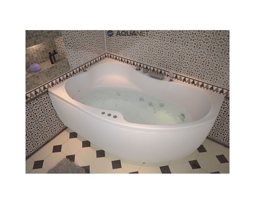 Акриловая ванна 158,8,x98,9 см левая Aquanet Capri 00205476