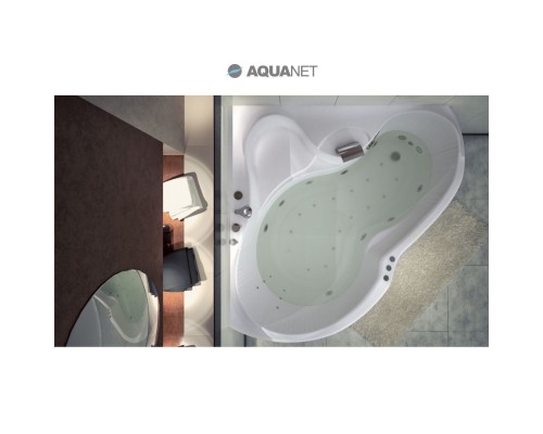 Акриловая ванна 165x165 см Aquanet Bellona 00205471