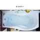Акриловая ванна Aquanet Borneo 170x90 R 00205284