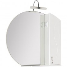 Зеркальный шкаф 88x84,9 см белый Aquanet Моника 00186775