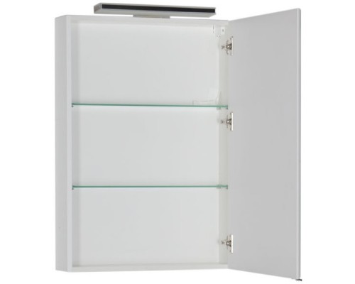 Зеркальный шкаф 60x85 см белый Aquanet Орлеан 00183076