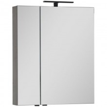 Зеркальный шкаф 69,8x85 см дуб антик Aquanet Эвора 00182997