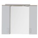 Зеркальный шкаф 90x74,6 см светлый дуб/белый Aquanet Тиана 00172807