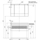 Зеркальный шкаф 100x67 см венге Aquanet Нота 00159111