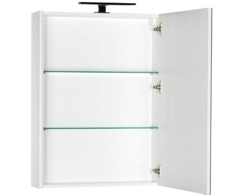 Зеркальный шкаф 64,5x85,1 см белый Aquanet Тулон 00183391