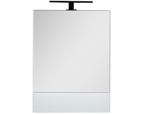 Зеркальный шкаф 58x67 см белый Aquanet Нота 00165370