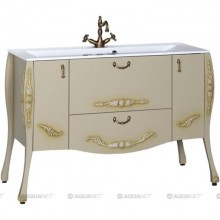 Тумба олива 127,6 см Aquanet Виктория 00182567