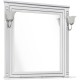 Зеркало 90x96,3 см белый серебряная патина Aquanet Паола 00181769