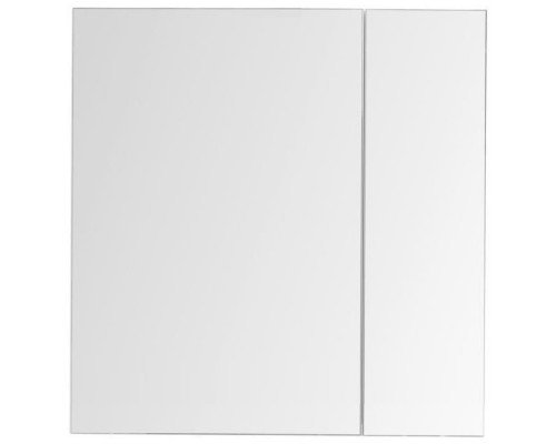 Зеркальный шкаф 85x87,3 см белый глянец L Aquanet Йорк 00202089