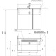 Зеркальный шкаф 100x87,3 см белый глянец L Aquanet Йорк 00202090