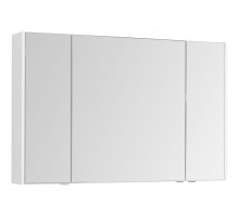 Зеркальный шкаф 116x75 см белый глянец Aquanet Остин 00203926