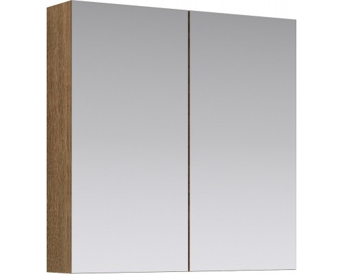 Зеркальный шкаф 70х70 см дуб сонома Aqwella MC.04.07/DS