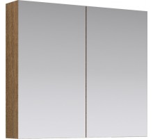 Зеркальный шкаф 80,4х70 см дуб сонома Aqwella MC.04.08/DS