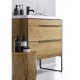 Комплект мебели дуб балтийский 81 см Aqwella Fargo FRG0108DB + 4640021064733 + RM0208BLK