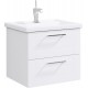 Комплект мебели белый глянец 60,5 см Aqwella Manchester MAN01062 + 4640021060773 + MC.04.06