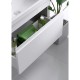 Комплект мебели белый глянец/бетон светлый 80 см Aqwella Smart SRT0108BS + UM-MOD80SL/1 + RM0208W