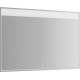 Комплект мебели миллениум серый/белый глянец 100 см Aqwella 5 Stars Genesis GEN0110MG + Esc.09.04.D + GEN0210