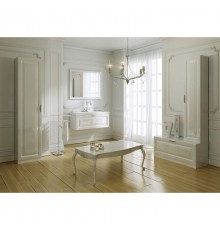 Комплект мебели белый глянец 100 см Aqwella 5 Stars Empire Emp.01.10/W + Inf.10.04.D + Emp.02.10/W