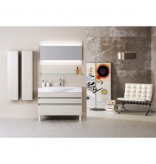 Комплект мебели акация 100 см Aqwella 5 Stars Bergamo Ber.01.10/n/A + Ber.10.04.D + Ber.02.10