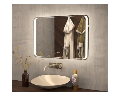 Зеркало 100x80 см Art&Max Elegant AM-Ele-1000-800-DS-F