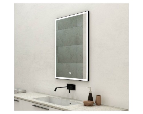 Зеркало 60x80 см Art&Max Arezzo AM-Are-600-800-DS-FC-H-Nero