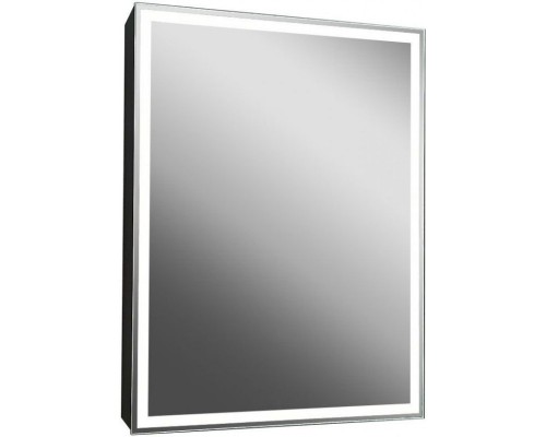 Зеркальный шкаф 60x80 см черный матовый Art&Max Techno AM-Tec-600-800-1D-DS-F-Nero