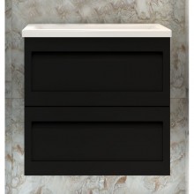 Тумба Nero Matt 57 см Art&Max Platino AM-Platino-580-2C-SO-NM