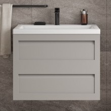 Тумба Grigio Chiaro Matt 73,6 см Art&Max Platino AM-Platino-750-2C-SO-GCM