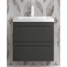 Тумба Grigio Matt 60 см Art&Max Platino AM-Platino-600-2C-SO-GM-Cer