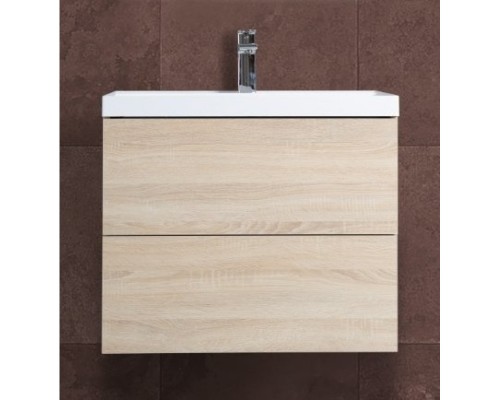 Тумба Rovere Chiaro Sonoma 59,6 см Art&Max Verona Push AM-Verona-Push-600-2C-SO-RS-TS