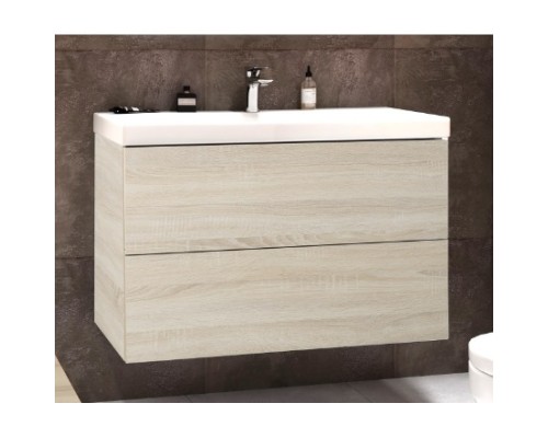 Тумба Rovere Chiaro Sonoma 79,6 см Art&Max Verona Push AM-Verona-Push-800-2C-SO-RS-TS