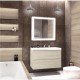 Тумба Rovere Chiaro Sonoma 79,6 см Art&Max Verona Push AM-Verona-Push-800-2C-SO-RS-TS