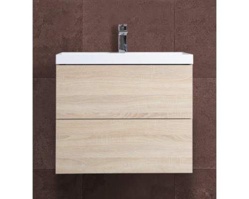 Тумба Rovere Chiaro Sonoma 69,6 см Art&Max Verona Push AM-Verona-Push-700-2C-SO-RS-TS